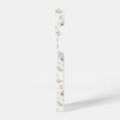 Pastel Poppy Floral Garden Pattern iPhone Hoesje (Linkerkant)