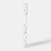 Pastel Poppy Floral Garden Pattern iPhone Hoesje (Rechterkant)