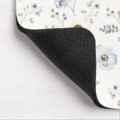 Pastel Poppy Floral Garden Pattern Muismat (Hoek)