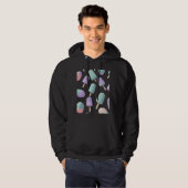 Pastel Popsicle Ice Cream Summer Mode Hoodie (Voorkant volledig)