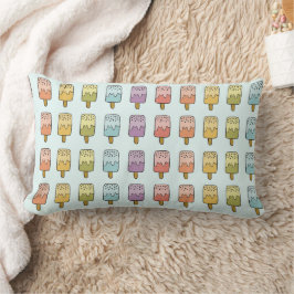 Pastel Popsicle Illustratie Schattigee Kinder Deco Kussen