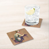 Pastel Portrait Kartonnen Onderzetters (Insitu)