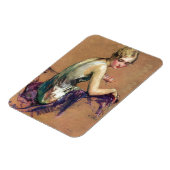 Pastel Portrait Magneet (Linkerzijde)