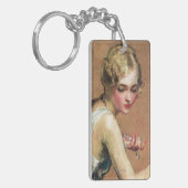 Pastel Portrait Sleutelhanger (Voorkant Links)