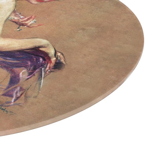 Pastel Portrait Snijplank (Hoek)