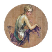 Pastel Portrait Snijplank (Voorkant)