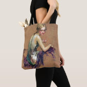 Pastel Portrait Tote Bag (Dichtbij)