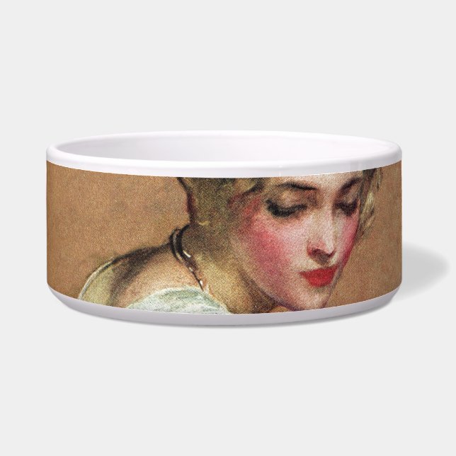 Pastel Portrait Voerbakje (Voorkant)