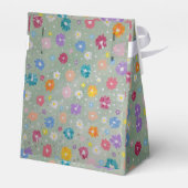 Pastel Posie Bloemen Favoriet Box Bedankdoosjes (Achterkant)