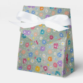 Pastel Posie Bloemendoosje Favor Bedankdoosjes
