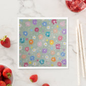 Pastel Posie Floral Party Servetten (Insitu)