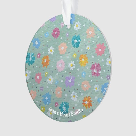 Pastel Posie Ornaments Ornament (voorkant)