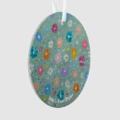 Pastel Posie-versieringen Ornament (voorkant)