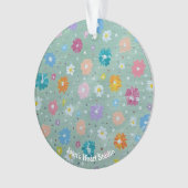 Pastel Posie-versieringen Ornament (voorkant)