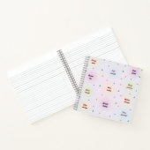 Pastel Positive Affirmations Pattern Notitieboek (Binnen)