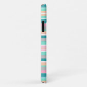 Pastel Positive Vibes Stripes iPhone 11 Hoesje (Achterkant/rechts)
