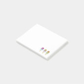 Pastel Post-it Notities Popsicles Post-it® Notes (Schuin)