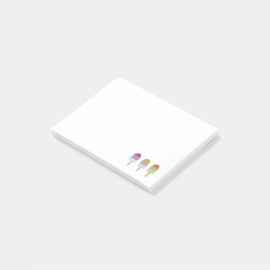 Pastel Post-it Notities Popsicles Post-it® Notes (Schuin)