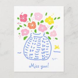 Pastel Posy briefkaart