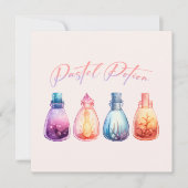 Pastel Potion – Schattigee en elegante heksentover (Voorkant)