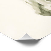 Pastel Prairies: Cowgirl kunst aan de muur Perfect Poster (Hoek)