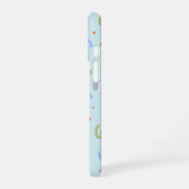 pastel pret achtergrond iPhone 16 hoesje (Linkerkant)