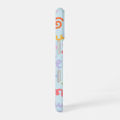 pastel pret achtergrond iPhone 16 hoesje (Rechterkant)