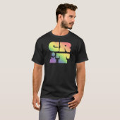 Pastel Pride-CRIT! T-shirt (Voorkant volledig)