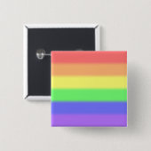 Pastel Pride Gay Pin Vierkante Button 5,1 Cm (Voorkant /achterkant)