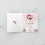 Pastel Princess Sweet 15 Verjaardag Uitnodiging (Binnen)