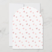 Pastel Prinses Bos Baby Shower Kaart (Achterkant)