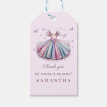 Pastel prinses jurk voor een 1e verjaardag