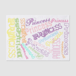 Pastel Prinses Persoonlijke Regenboog Sherbert Tissuepapier