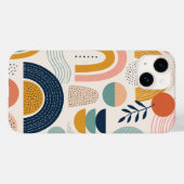 Pastel Prism Boog Abstract Oppervlaktepatroon Case-Mate iPhone Case (Achterkant (horizontaal))
