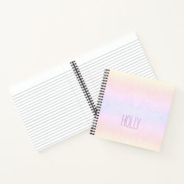 Pastel Prism-laptop op maat Notitieboek