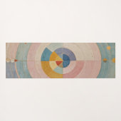 Pastel Prism: Rainbow Color Wielen Yogamat (Achterkant (horizontaal))