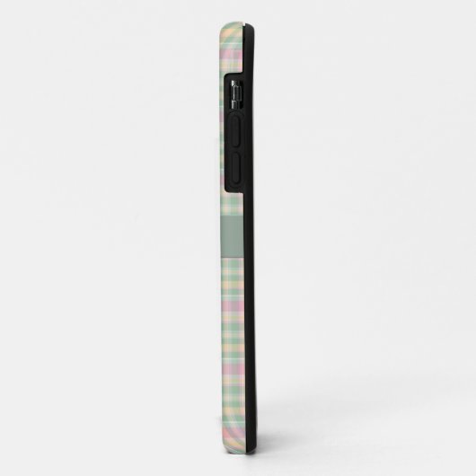 Pastel Pset Monogram iPhone 5 Hoesje (Achterkant/links)