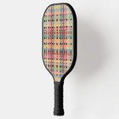 Pastel Pset Pattern Pickleball Paddle (Links)