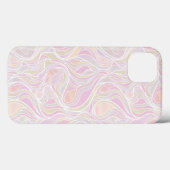 Pastel Psychedelic Glas in lood Style Case-Mate iPhone Case (Achterkant (horizontaal))