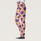 Pastel Puking Pumpkins middernacht Leggings (Links)