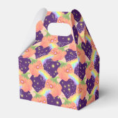 Pastel Puking Pumpkins midnight Favor Box Bedankdoosjes (Achterkant)