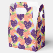 Pastel Puking Pumpkins midnight Favor Box Bedankdoosjes (Geopend)
