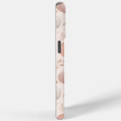 Pastel Pumpkin Monogram – Gepersonaliseerd Initiaa Case-Mate iPhone Case (Achterkant / Rechts)