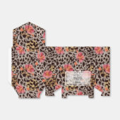 Pastel Pumpkins Blue Boy Baby shower Favor Box Bedankdoosjes (Uitgevouwen)