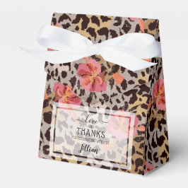 Pastel Pumpkins Blue Boy Baby shower Favor Box Bedankdoosjes