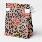 Pastel Pumpkins Blue Boy Baby shower Favor Box Bedankdoosjes (Achterkant)