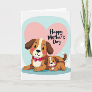 Pastel Puppy Liefde Kaart