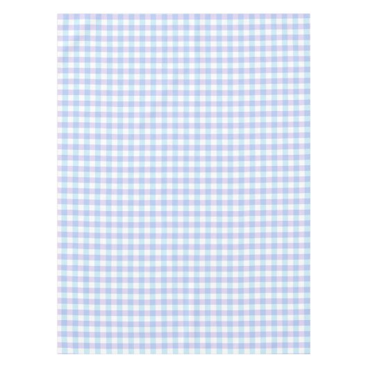 Pastel Purple Gingham Tafelkleed (Voorkant)