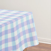 Pastel Purple Gingham Tafelkleed (Voorbeeld)