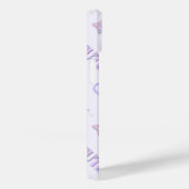 Pastel Purple Holographic Y2K Kitsch Jelly Pattern Case-Mate iPhone Case (Achterkant / Rechts)